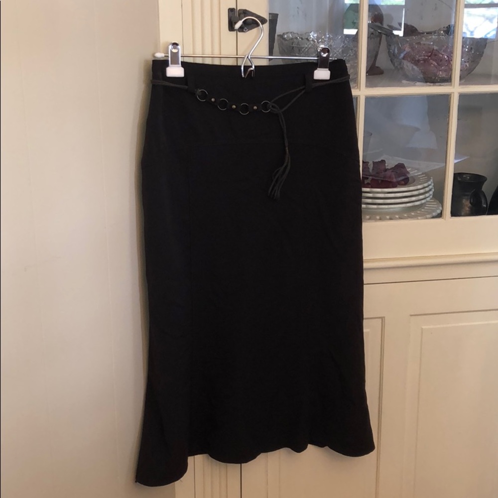 An Italian A-line skirt bought in Italy.